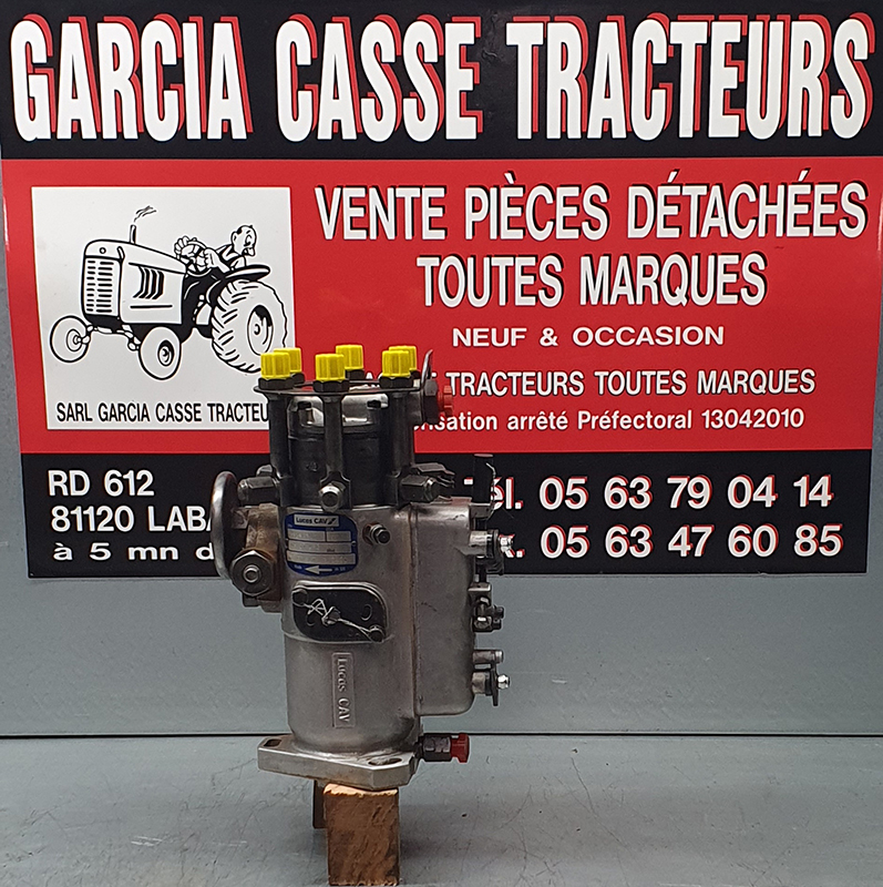 POMPE A INJECTION MF 3080 OCCASION TYPE LUCAS CAV 3363 F341 ...