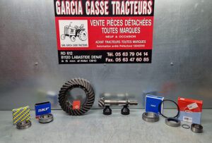 COUPLE CONIQUE PONT AVANT MASSEY FERGUSON 6245 NEUF