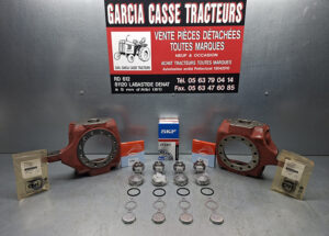 CARTER PIVOT ET DIVERS PIECES MONTAGE ZF TYPE 1351