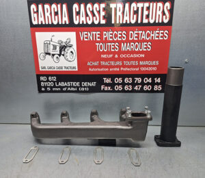 COLLECTEUR ECHAPPEMENT DEUTZ 4 CYLINDRES